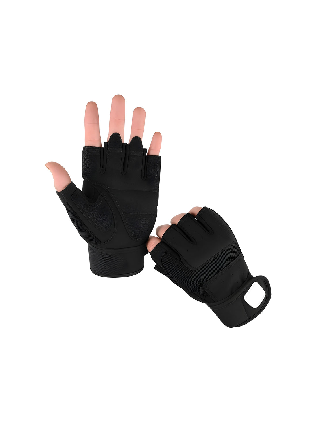GripForge Half-Finger Cycling Gloves – Silicone Grip, Anti-Slip, Breathable, Weather-Resistant, Lightweight