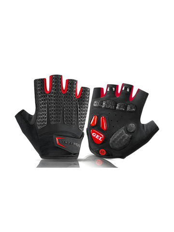 GelLite Half-Finger Cycling Gloves – Shockproof, Gel-Padded, Lightweight, Breathable